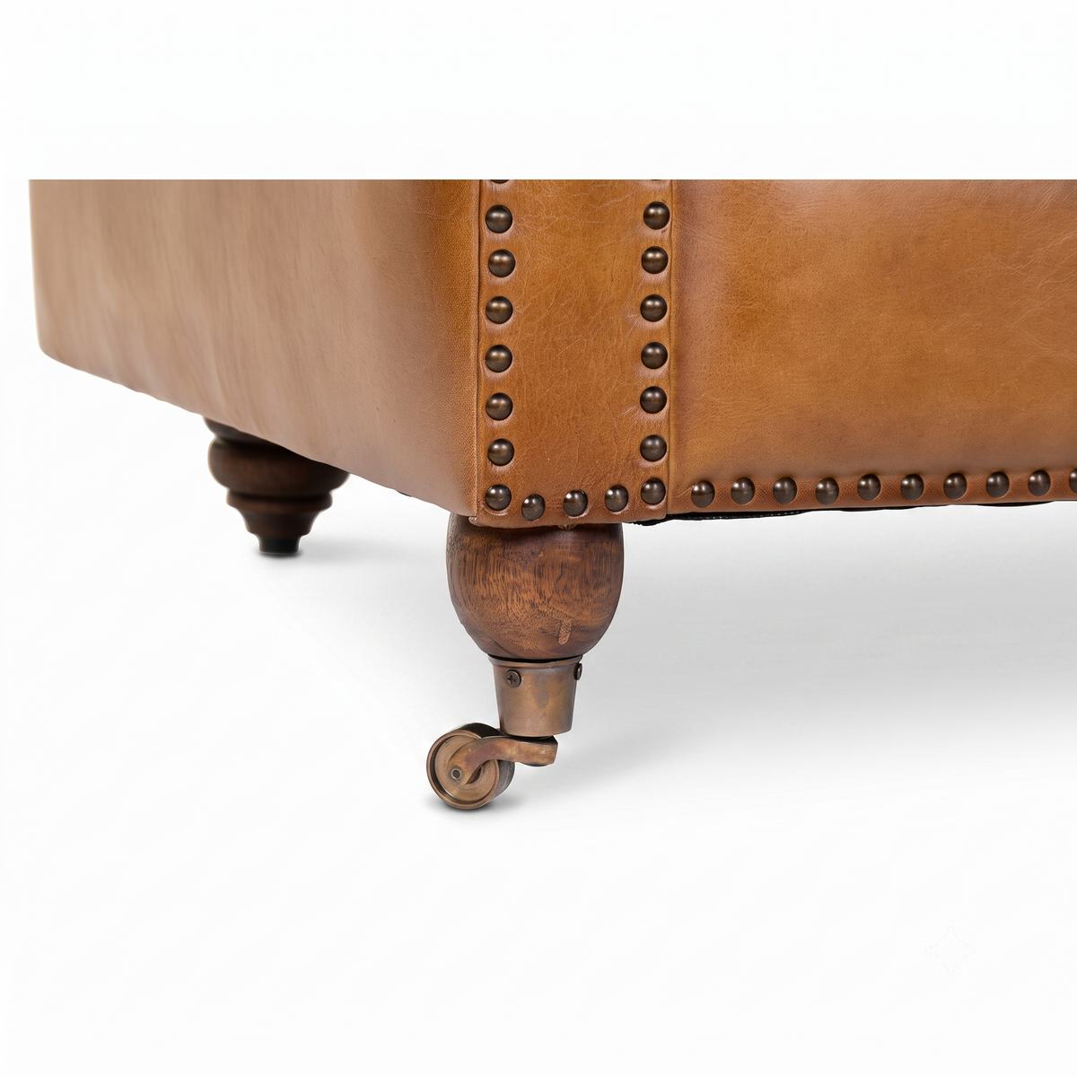 Canapé Chesterfield Cuir 2 Places HARRY