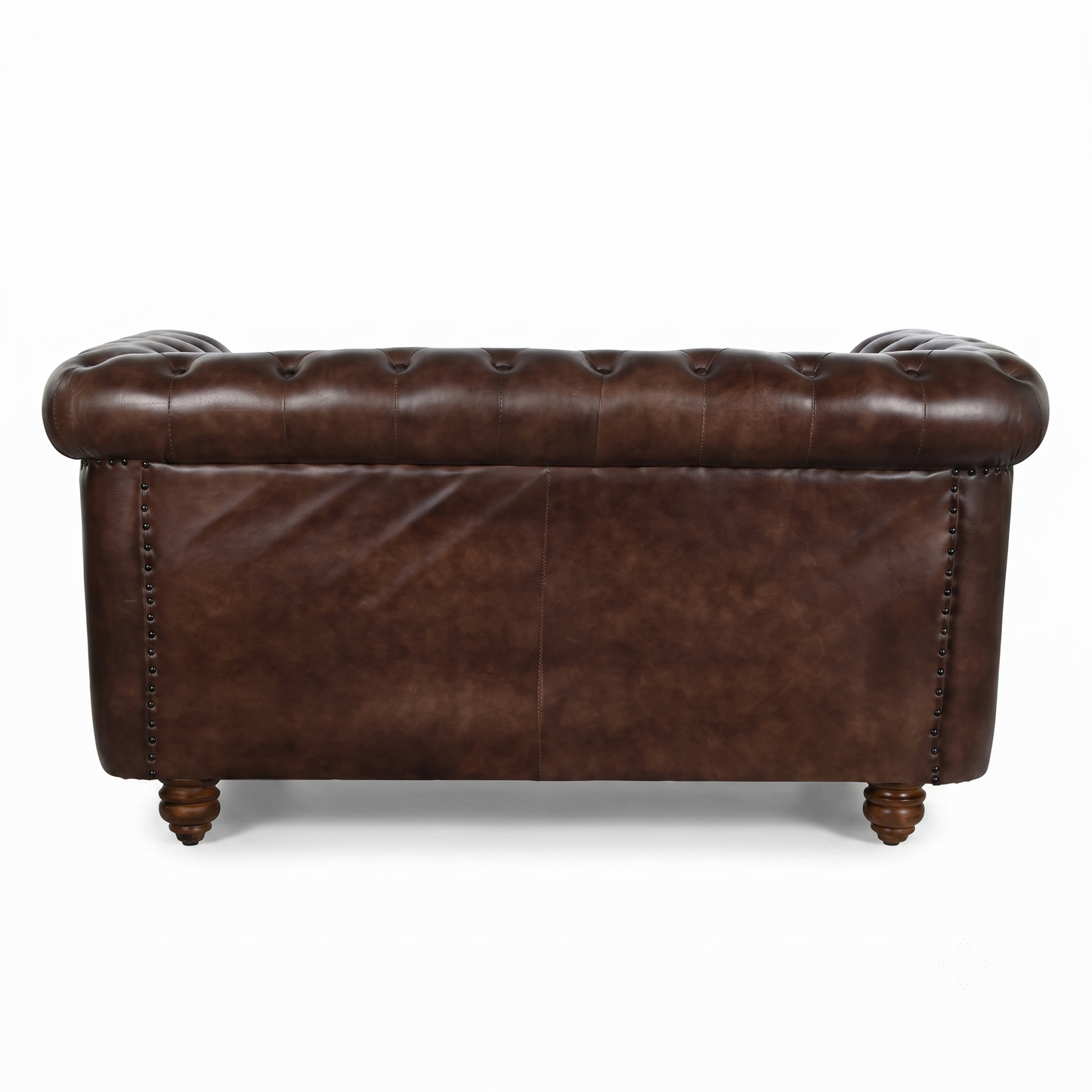 Canapé Chesterfield Cuir 2 Places JAMES