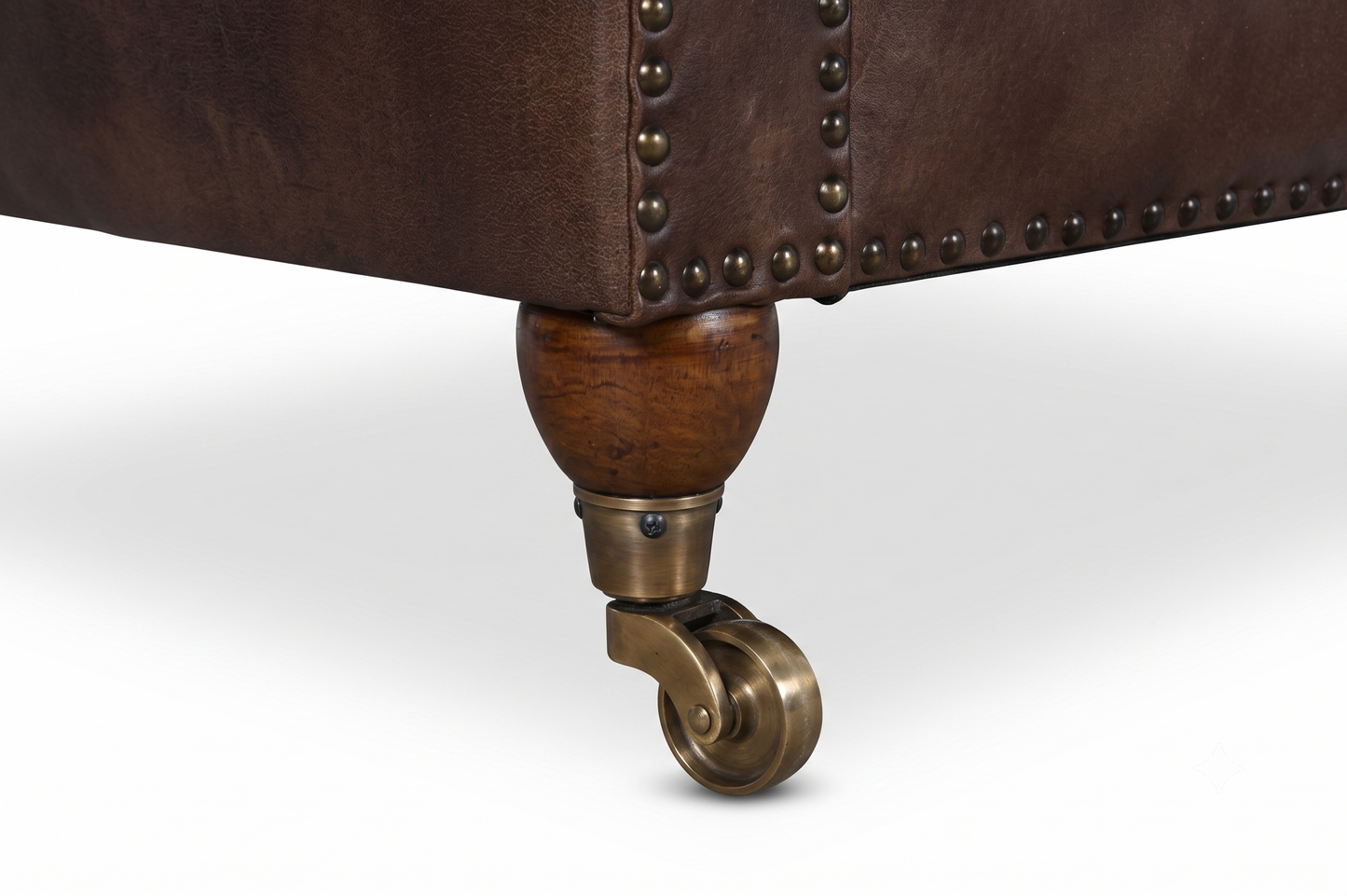 Canapé Chesterfield Cuir 2 Places JAMES